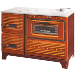 Alev 301-D / 301-T Lüks Tuğlalı - Döküm Kuzine